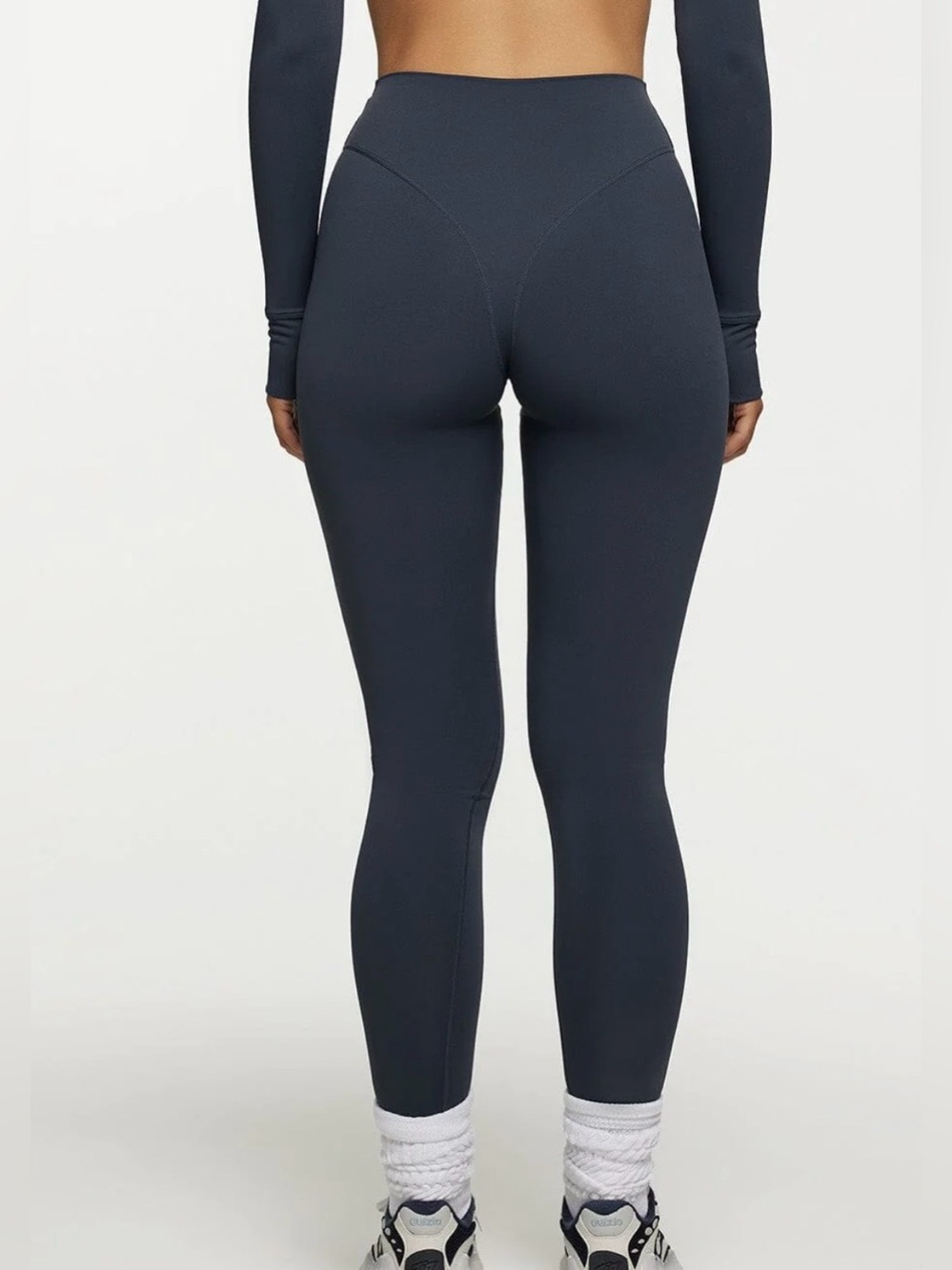 Nama Butter Contour Navy Women's Leggings - Picture 2 of 6